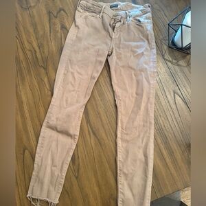 MOTHER Women's The Looker Ankle Fray Size 28